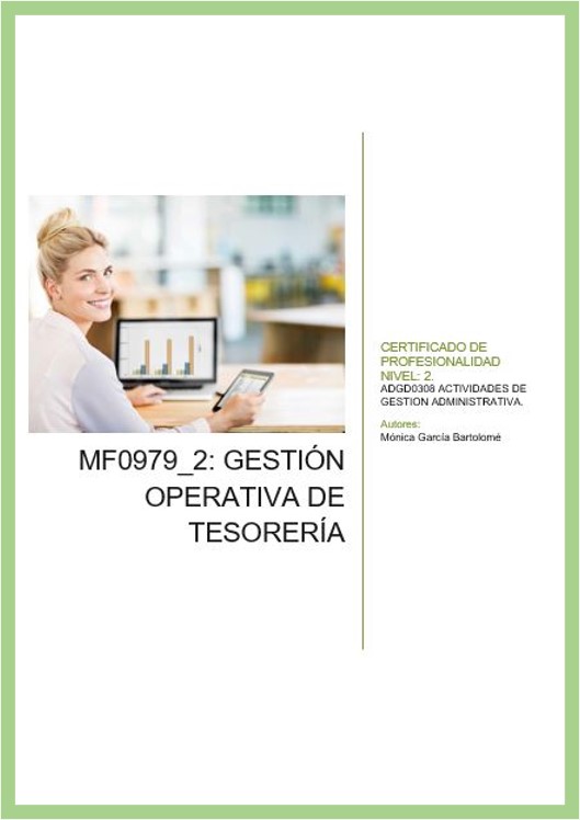 MF0979_2: Gestión operativa de tesorería
